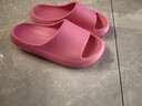 朴西凉拖鞋女四季室内家居踩屎感厚底防滑防居家2025新款情侣外穿拖鞋 树莓红 【香蕉船仿生曲线】 35-36 实拍图