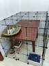 养只宠物（YOUNGER PET）DIY魔片铁网宠物笼树脂片铁网宠物围栏自由组装小宠栅栏挡板笼子 镀铬加粗方格网 无规格 实拍图