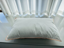 京东京造雪花枕 限选100%鹅腹小朵雪花毛蓬松枕头男女颈椎枕芯羽毛羽绒枕 实拍图