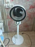 小米白【2025新款】空气循环扇家用电风扇静音立式落地风扇制冷空调卧室桌面台扇轻音宿舍床头智能遥控 白色机械款扁头(自动摇头) 实拍图