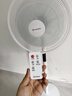 艾美特（AIRMATE）2026新款电风扇家用大风量智能遥控卧室轻音直流变频落地扇七叶空气循环摇头节能小风扇FS35-RD136 实拍图