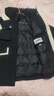 鸭鸭（YAYA）佟丽娅同款羽绒服女中长款2025年冬季新款连帽收腰显瘦保暖外套HY 黑色YE4B616215L S (155) 实拍图