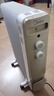 美的（Midea）【金缕衣】取暖器家用/电暖器/电暖气/加湿烘衣/13片全屋取暖器/节能电热油汀取暖器NY2213-18GW 实拍图