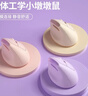 B.O.W航世 MD190mini 无线蓝牙双模办公鼠标 中小手人体工程学鼠标垂直 平板笔记本台式电脑通用 星幕紫 实拍图