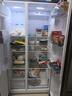 澳柯玛（AUCMA）528升双开门对开门冰箱家用大容量囤货电冰箱风冷无霜双循环一级能效双变频节能低噪BCD-528WPHNEV 实拍图