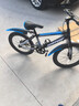 百士盾儿童自行车山地单车6-16岁以上学生减震双碟刹越野中小男女孩赛车 旗舰版单速【辐条轮】黑蓝色 20寸丨适身高125-145丨 实拍图