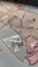 周大福心中之花 925银耳钉 AB35093生日礼物 AB35093 实拍图
