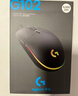 罗技（G）G102第二代游戏鼠标 RGB流光灯效鼠标 轻量化  游戏级8000DPI传感器 黑色 200-8000DPI 实拍图