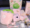 INSTAX富士instax立拍立得 一次成像相机 mini12精美礼盒 樱花宝贝 含10张fafa花边相纸 实拍图