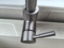 四季沐歌厨房水龙头抽拉系列冷热抽拉三功能不锈钢小蛮腰枪灰水槽龙头200M 实拍图