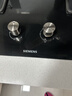 西门子（SIEMENS）【德系精工】5.0kw燃气灶双灶天然气灶 猛火大火力 台嵌两用家用一级能效可组套装ERJA8A3BMP 实拍图