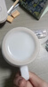 马克杯ins风萨摩叠叠学生牛奶杯可爱大容量喝水杯家用陶瓷杯 原白萨摩叠叠杯 实拍图