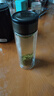 【京东物流配送】高硼硅双层玻璃杯大容量泡茶杯水杯子茶水分离杯 【双层加厚】茶杯350ml1只 实拍图