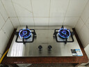 万和【蓝莲花B9B50】4.8kW液化气不锈钢猛火63%热效率家电嵌入式家用煤气双炉具台燃气灶 实拍图