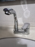 名爵（MEJUE）双孔浴室面盆水龙头 360°旋转洗脸池台盆冷热水龙头 Z-012895 实拍图