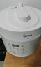 美的（Midea）【自营年货】电压力锅0涂层不锈钢电饭煲大容量家用4-6人多功能高压锅全自动智能预约煲汤MY-E5622 实拍图