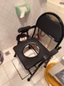 怡辉（YIHUI）坐便椅老年人坐便器家用结实大便携式座椅凳子移动马桶YH-ZB-001 实拍图
