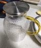京东京造 凉水壶 高硼硅玻璃茶水分离耐热耐高温冷水壶泡茶杯大容量1.8L 实拍图