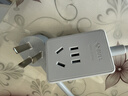 公牛短线插排插线板带线带开关电源迷你小插座转换器0.5/0.6/0.8米超短接线板排插拖线板旅行插板 【单孔/1孔】扁插头0.6米100101 实拍图
