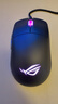 ROG龙鳞Mini标准版 有线鼠标 电竞鼠标 RGB灯效 轻量化设计 可换微动 吃鸡/LOL/CS GO 游戏鼠标 黑色 实拍图
