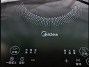 美的（Midea）家用电磁炉电陶炉电池炉2200W大功率猛火新型电磁灶一体微晶面板爆炒炒菜智能定时火锅炉MC-22MB06 实拍图