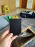 科硕（KESU）移动硬盘USB3.0高速存储手机笔记本电脑连接外接机械硬盘大U盘 1TB+硬盘包 K205-魅力黑 实拍图