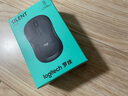 罗技（Logitech）M221 轻音鼠标 无线鼠标 办公鼠标 对称鼠标 带无线微型接收器 薄荷绿 实拍图