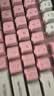 银雕(YINDIAO) K500键盘彩包升级版 机械手感 游戏背光电竞办公USB外接键盘 粉白双拼白光有线键盘 实拍图