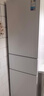 美的（Midea）220L三门冰箱灰色租房家用客厅宿舍小型冰箱三开门三温低耗省电低音运行BCD-220TM 实拍图