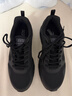 安踏男鞋运动鞋男春夏季男士软底网面透气跑步鞋休闲鞋皮面防水鞋子男 【热卖推荐款春季新款男鞋】黑色 42 （8.5码） 实拍图