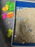 太空沙（SPACE SAND）太空沙玩具沙池室内玩沙套装沙子折叠围栏池1.5米六一儿童节礼物 实拍图