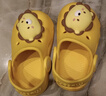 牧童儿童拖鞋夏男宝宝洞洞鞋软底女童卡通洗澡婴幼儿家居鞋奶狮黄160 实拍图