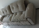 法莎蒂云漫可拆洗沙发床单双人可卧两用床小户型折叠沙发简约书房 2.5米双人位【半拆洗设计 告别污渍烦恼】 【雪尼尔婴儿绒】无粉竹炭海绵+天然异色羽绒（白色） 实拍图