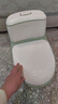 babycare马桶坐便器蹲便器儿童马桶仿真马桶坐便圈2-6岁宝宝便盆温特绿 实拍图
