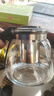 【京东物流】茶壶套装整套茶具大容量玻璃茶杯带滤网耐高温泡茶具 1000ML一壶+四杯套装【无茶盘】 实拍图
