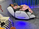 奥克斯（AUX）按摩椅家用全自动全身2026十大品牌太空舱揉捏零重力颈部腰背部智能按摩椅父母亲节礼物实用送爸妈 顶配旗舰款丨智能控制 座椅通风 腰腿热敷 脚底滚轮 实拍图
