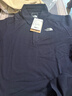 The North Face北面短袖Polo男女户外舒适透气短袖8AV3 藏青色/RG1 M 实拍图