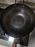 炊大皇铁锅家用无涂层不锈炒锅燃气灶专用炒锅炒菜锅平底锅极铁锅34cm 实拍图