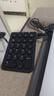 B.O.W航世 HB159蓝牙数字小键盘 迷你键盘 复古圆帽 18键 笔记本台式通用键盘 可充电蓝牙键盘 黑色 实拍图