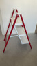 杜邦（DU PONT）梯子家用人字梯折叠梯多功能凳登高台阶小步梯【东方红】三步 实拍图