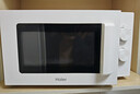 海尔（Haier）快捷微波炉家用小型 360°转盘加热 旋钮操控 易洁内胆 白色HW-M20J1W 实拍图