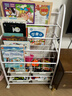 全品屋书架儿童书桌落地一体靠墙绘本架置物架移动书柜简易宝宝玩具收纳 【60cm】4书架+2收纳架+4收纳盒 实拍图