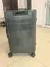 ITO行李箱旅行箱大容量万向轮轻便小型短途箱密码箱登机箱一代拉杆箱 经典条纹-森绿 24英寸 需托运 实拍图
