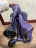 小虎子可坐可躺儿童旅行车轻便折叠可登机婴儿口袋推车遛娃神器T3紫色 实拍图