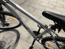 京东京造 XC300山地自行车铝合金禧玛诺21速机械碟刹成年人学生17寸时空银 实拍图