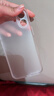 第一卫DIVI【超薄0感】适用苹果17手机壳iphone17保护套镜头全包超薄防摔磨砂半透明防摔高端磁吸壳白 实拍图