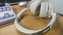 QCY H3S 头戴式-56dB主动降噪【双金标+A级降噪认证】7麦蓝牙耳机无线有线游戏低延迟超长续航 白色 实拍图