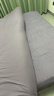 南极人（Nanjiren）床上用品四件套纯棉床单1.8x2米床被套200x230cm高端轻奢高级感 浅灰+卡其 【全棉水洗棉】 1.8m 床单款 被套200*230cm 四件套 实拍图