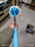 雅高 旋转拖把配件共2拖把头+加粗拖把杆+圆盘吸水拖地神器墩布拖布 实拍图
