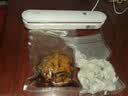 得力家用腊肉抽真空封口机小型真空包装机食品全自动真空机干湿两用保鲜  套装款含15*20cm/50片真空袋 实拍图